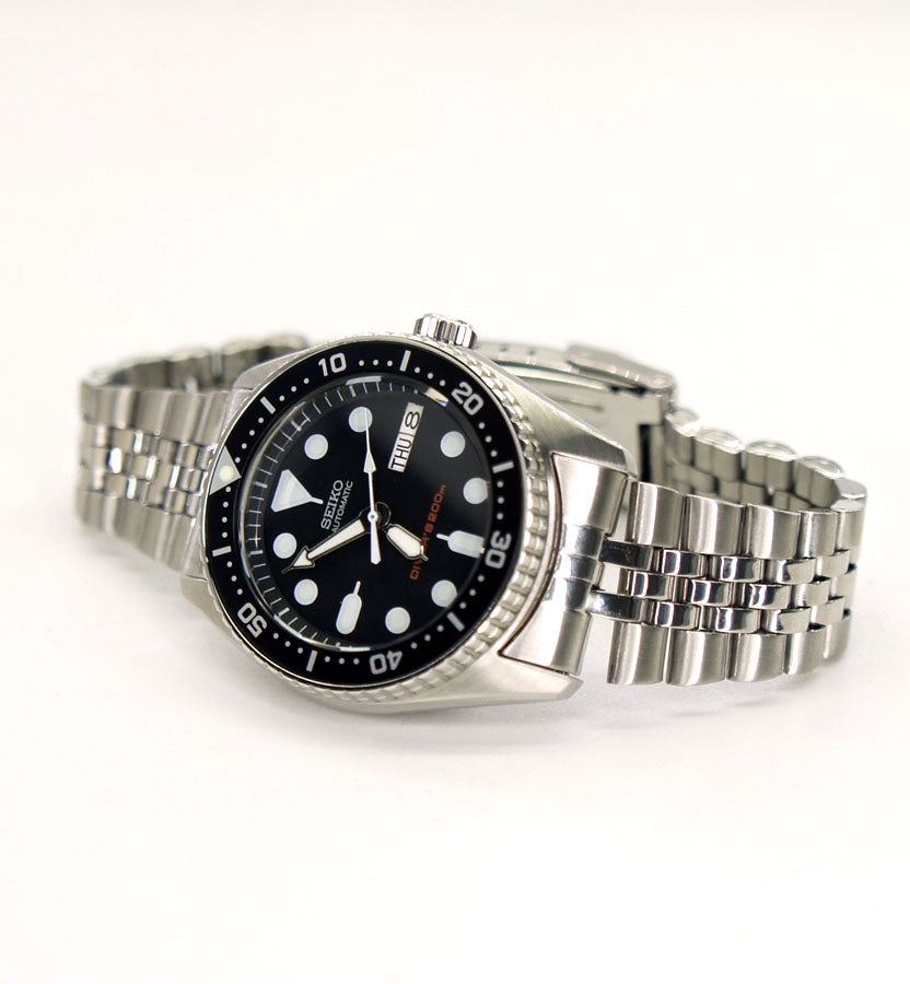 New Seikomod 3 o’clock crown case skx013 stainless Jubilee bracelet 38mm Seikomod